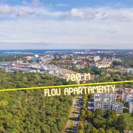 Apartment Wow Flou Przystan Letnica 700m Plaza Gdansk