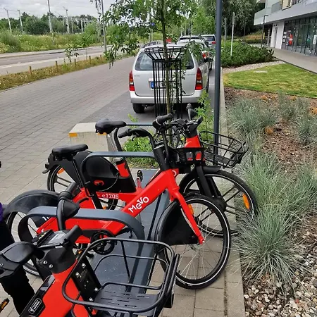 Lägenhet Wow Flou Przystan Letnica 700m Plaza Gdańsk